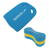 Kit Natação Treinamento Speedo Flutador E Prancha Swim
