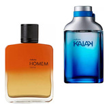 Kit Natura Homem Tato 100 Ml + Colônia Kaiak Tradicional Masculino 100 Ml + Brinde