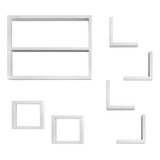 Kit Nichos Para Quarto 7 Peças Mdf 15mm
