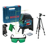 Kit Nível Laser Verde Bosch Gcl