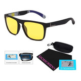 Kit Oculos Com Lentes Polarizadas Para Dirigir A Noite E Dia