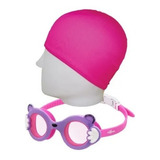 Kit Óculos Natação Speedo Baloo Infantil 2/6 Anos + Touca 
