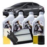Kit Oleo 10w30 Honda Mineral E Filtros Civic G9 1.8 2012