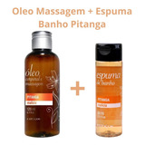Kit Óleo Massagem Espuma Banho Feiticos Hidromassagem Pitang