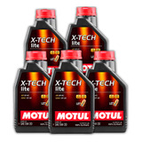 Kit Óleo Motor De Carro Motul X-tech Lite Sae 5w-30 5 Litros