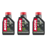 Kit Óleo Motul 510 2t Powerlube Semi Sintético 3 Litros