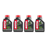 Kit Óleo Motul 5100 4t 15w50 4 Litros Semissintético Bandit