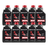 Kit Óleo Motul Multi Cvtf Câmbio Automático Com 10 Litros