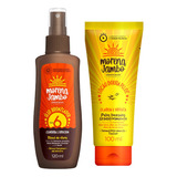 Kit Óleo Spray Bronzeador E Loção Clareador Pelos Dermacream
