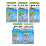 Kit Optocare Ul Lubrificante Ocular Com 5un De 10ml Cada