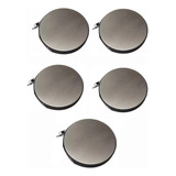 Kit Organizador 5 Porta Cds Dvds Em Estojo Prático Compacto