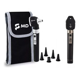 Kit Otoscopio + Oftalmoscópio Md C/ Estojo Omni 3000 Led