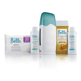 Kit P/ Depilação Depil Bella Aquecedor Roll On Bivolt + Cera