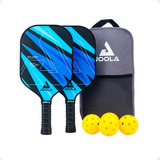 Kit P/ Pickleball Joola (2 Raquetes,