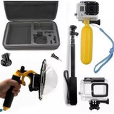 Kit P Gopro Hero 5 Hero 6 Hero 7 Dome Gatilho Estanque