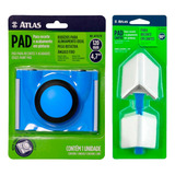 Kit Pad Recorte Para Pintura Acabamento + Pad De Canto Atlas