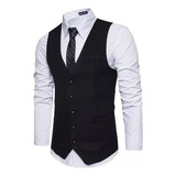 Kit Padrinho Roupa Masculina Camisa Social Colete E Gravata