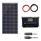 Kit Painel Placa Controlador Solar Fotovoltaica 150w/155w