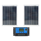 Kit Painel Placa Solar Para Caminhão