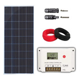 Kit Painel Solar 150w Resun Controlador
