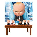 Kit Painel+display Festa Infantil Poderoso Chefinho