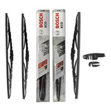Kit Palheta Dianteira Traseira Bosch Chevrolet Kadett 89/98
