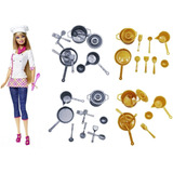 Kit Panelas Para Barbie Cozinha Miniatura
