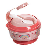 Kit Papinha Com Pote Colher E Amassador - Rosa
