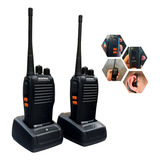 Kit Par 2 Radio Baofeng 777s Walk Talk Comunicador 16 Canais