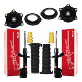 Kit Par Amortecedor Coxim Axios Batente Dianteiro Crv 2008