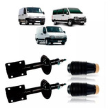 Kit Par Amortecedor Dianteiro Batente Haste Coifa Ducato 