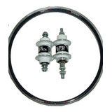 Kit Par Aros 27 1.1/4 Aero Caloi 10 E Par De Cubo 36f Viper