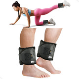 Kit Par Caneleira Peso Tornozeleira 3kg Fitness Caneleira
