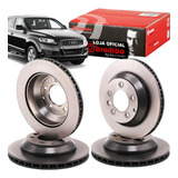 Kit Par Discos De Freio Traseiro Brembo Audi Q7 Fsi V8 4.2