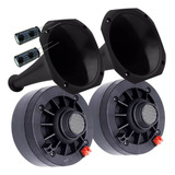 Kit Par Drivers 2703k 130w Rms 8 Ohms + 2 Cornetas Longas