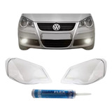 Kit Par Lente Cola Farol Polo 2007 2008 2009 2010 2011 Sedan