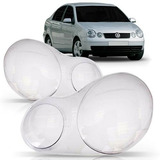 Kit Par Lente Cola Farol Polo Hatch 2003 2004 2005 2006
