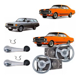Kit Par Maquina Manivela Vidro Opala Caravan 2 Portas