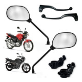 Kit Par Retrovisor+manicoto+manetes Ybr-factor 125 A Tambor