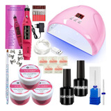 Kit Para Alongamento De Unhas Fibra