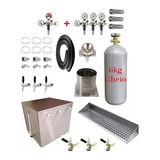 Kit Para Beer Truck Com Resfriador A Gelo 3 Vias Completo