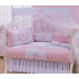 Kit Para Berço Americano E Nacional Decoração Baby 09 Peças