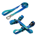 Kit Para Cachorros Médio Porte Guia + Peitoral H Lake