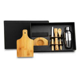 Kit Para Caipirinha Em Bambu 6 Peças Welf