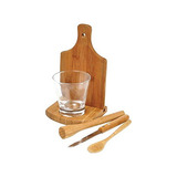 Kit Para Caipirinha Em Bambu Ibiza - 6 Peças