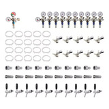 Kit Para Camâra Fria Torneira Italiana Profissional 10 Vias