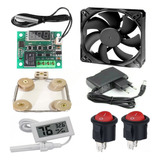 Kit Para Chocadeira 220v Termostato Cooler