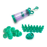 Kit Para Churros Maquina Manual + Acessórios Com 73 Peças