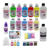 Kit Para Fazer Slime O Mais Barato Do Mercado Livre + Neve