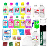 Kit Para Fazer Slime Premium Isa Slime Original Neon